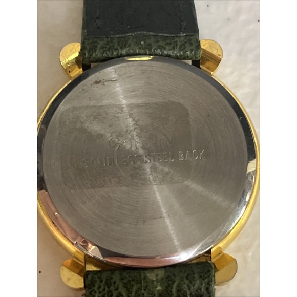 Vintage Cardini Watch Leather Band Untested - Picture 2 of 6